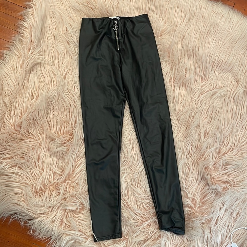 Cherry Koko faux leather legging